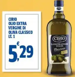Sigma Cirio olio extra vergine di oliva classico offerta
