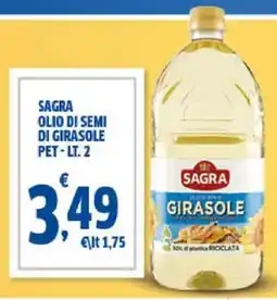 Sigma Sagra olio di semi di girasole pet offerta