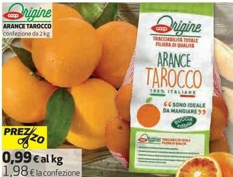 Coop Arance tarocco offerta