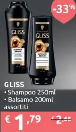 Ipersoap GLISS Shampoo offerta