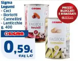 Sigma Sigma Legumi offerta