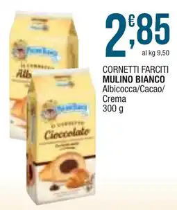 Sidis mini CORNETTI FARCITI MULINO BIANCO Albicocca/Cacao/ Crema offerta