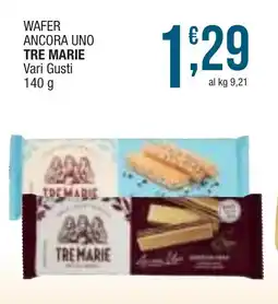 Sidis mini Wafer ancora uno TRE MARIE offerta
