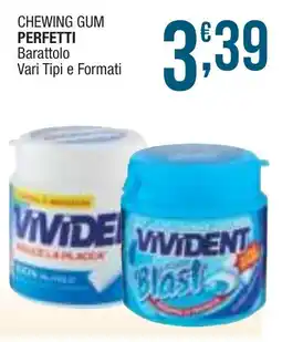 Sidis mini CHEWING GUM PERFETTI Barattolo Vari Tipi e Formati offerta