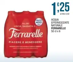 Sidis mini Acqua effervescente naturale FERRARELLE offerta