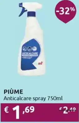 Ipersoap PIÙME Anticalcare spray offerta