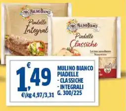 Sigma Mulino bianco piadelle offerta