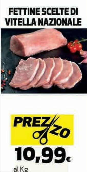 Coop Fettine scelte di vitella nazionale offerta