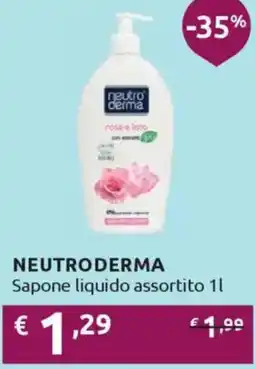 Ipersoap NEUTRODERMA Sapone liquido assortito offerta