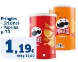 Sigma Pringles - Original - Paprika offerta