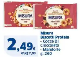 Sigma Misura Biscotti Protein offerta