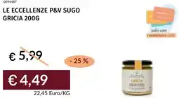 Prezzemolo e Vitale Le eccellenze p&v sugo gricia offerta