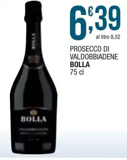 Sidis mini Prosecco di valdobbiadene BOLLA offerta