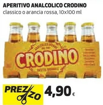 Coop Crodino aperitivo analcolico offerta