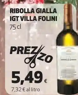 Coop Ribolla gialla igt villa folini offerta