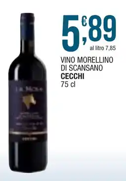 Sidis mini Vino morellino di scansano CECCHI offerta