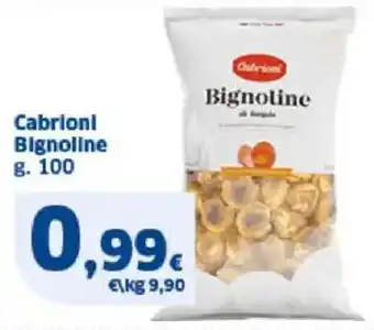 Sigma Cabrioni Bignoline offerta