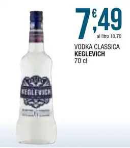 Sidis mini Vodka classica KEGLEVICH offerta