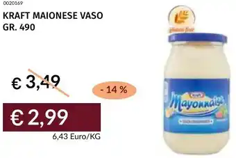 Prezzemolo e Vitale Kraft maionese vaso offerta