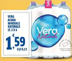 Sigma Vera acqua minerale naturale offerta