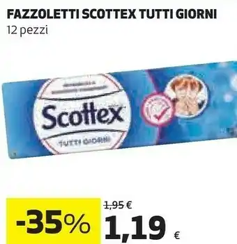 Coop Fazzoletti tutti giorni 12 pezzi offerta