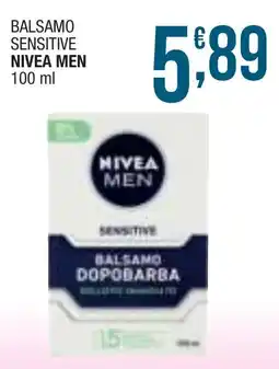 Sidis mini Balsamo sensitive NIVEA MEN offerta