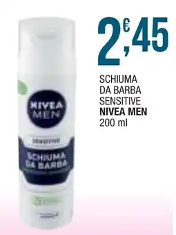 Sidis mini Schiuma da barba sensitive NIVEA MEN offerta
