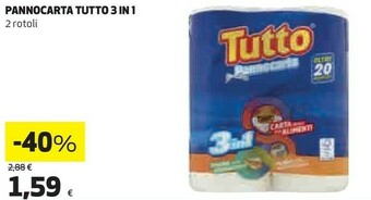 Coop Pannocarta tutto 3 in 1 offerta