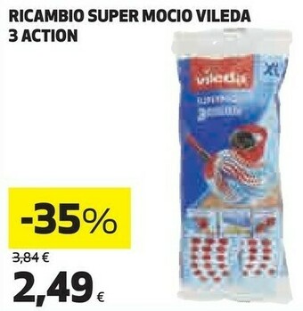 Coop Ricambio super mocio 3 action offerta
