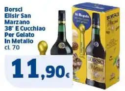 Sigma Borsci Elisir San Marzano 38° E Cucchiao Per Gelato In Metallo offerta