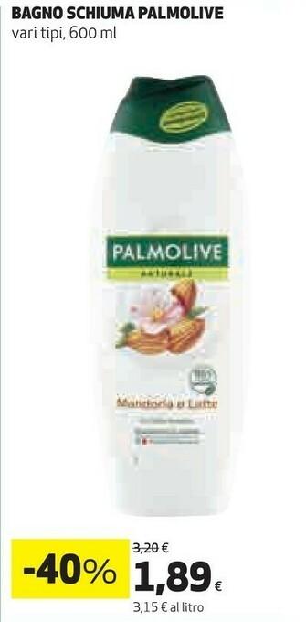Coop Bagnoschiuma offerta