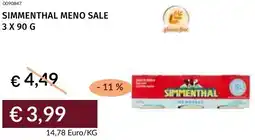 Prezzemolo e Vitale Simmenthal meno sale offerta