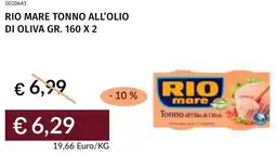 Prezzemolo e Vitale Rio mare tonno all'olio di oliva offerta