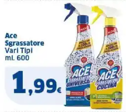 Sigma Ace Sgrassatore Vari Tipi offerta