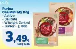 Sigma Purina One Mini My Dog offerta