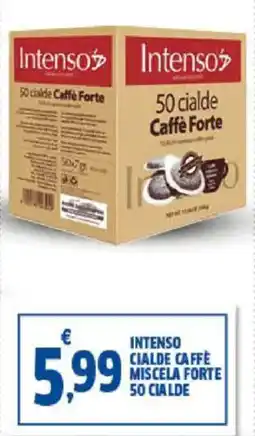 Sigma Intenso cialde caffè miscela forte 50 cialde offerta