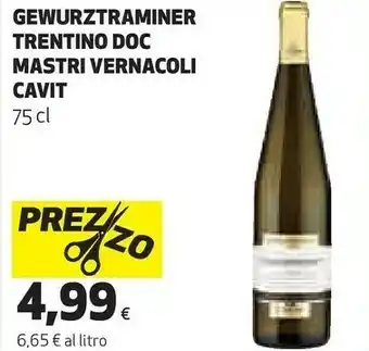 Coop Marzemino trentino doc italia 750 g(ml) offerta