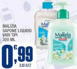 Splendidi e Splendenti Malizia sapone liquido vari tipi offerta