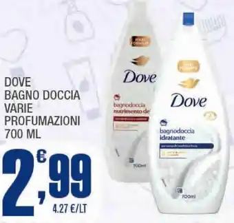Splendidi e Splendenti Dove bagno doccia varie profumazioni offerta