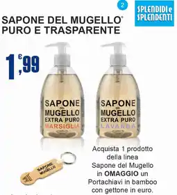 Splendidi e Splendenti Sapone del mugello puro e trasparente offerta