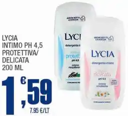Splendidi e Splendenti Lycia intimo ph 4,5 protettiva/delicata offerta
