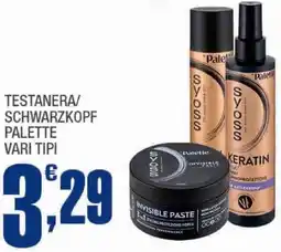 Splendidi e Splendenti Testanera/schwarzkopf palette vari tipi offerta