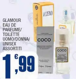 Splendidi e Splendenti Glamour eau de parfume/toilette uomo/donna/unisex assortiti offerta