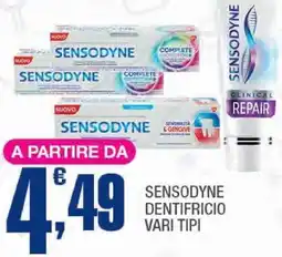 Splendidi e Splendenti Sensodyne dentifricio vari tipi offerta