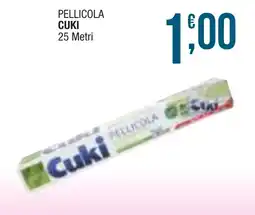 Sidis mini Pellicola cuki 25 metri offerta