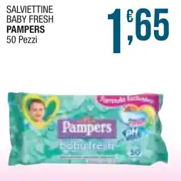 Sidis mini Salviettine baby fresh PAMPERS offerta