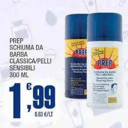 Splendidi e Splendenti Prep schiuma da barba classica/pelli sensibili offerta