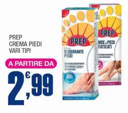 Splendidi e Splendenti Prep crema piedi vari tipi offerta