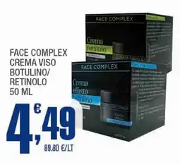 Splendidi e Splendenti Face complex crema viso botulino/ retinolo offerta