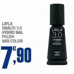 Splendidi e Splendenti Layla smalto 3.0 hybrid nail polish vari colori offerta